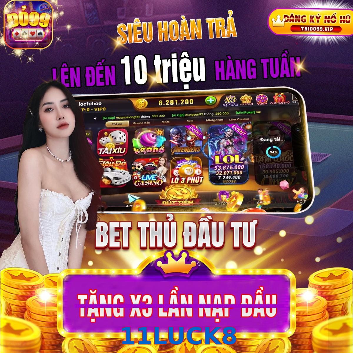 11LUCK8